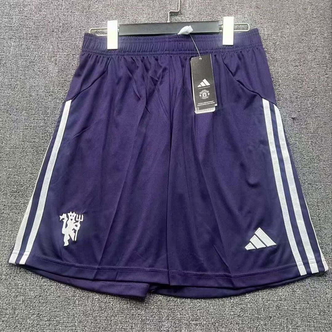 25-26 Shorts Manchester United Away S-XXL Soccer Jersey