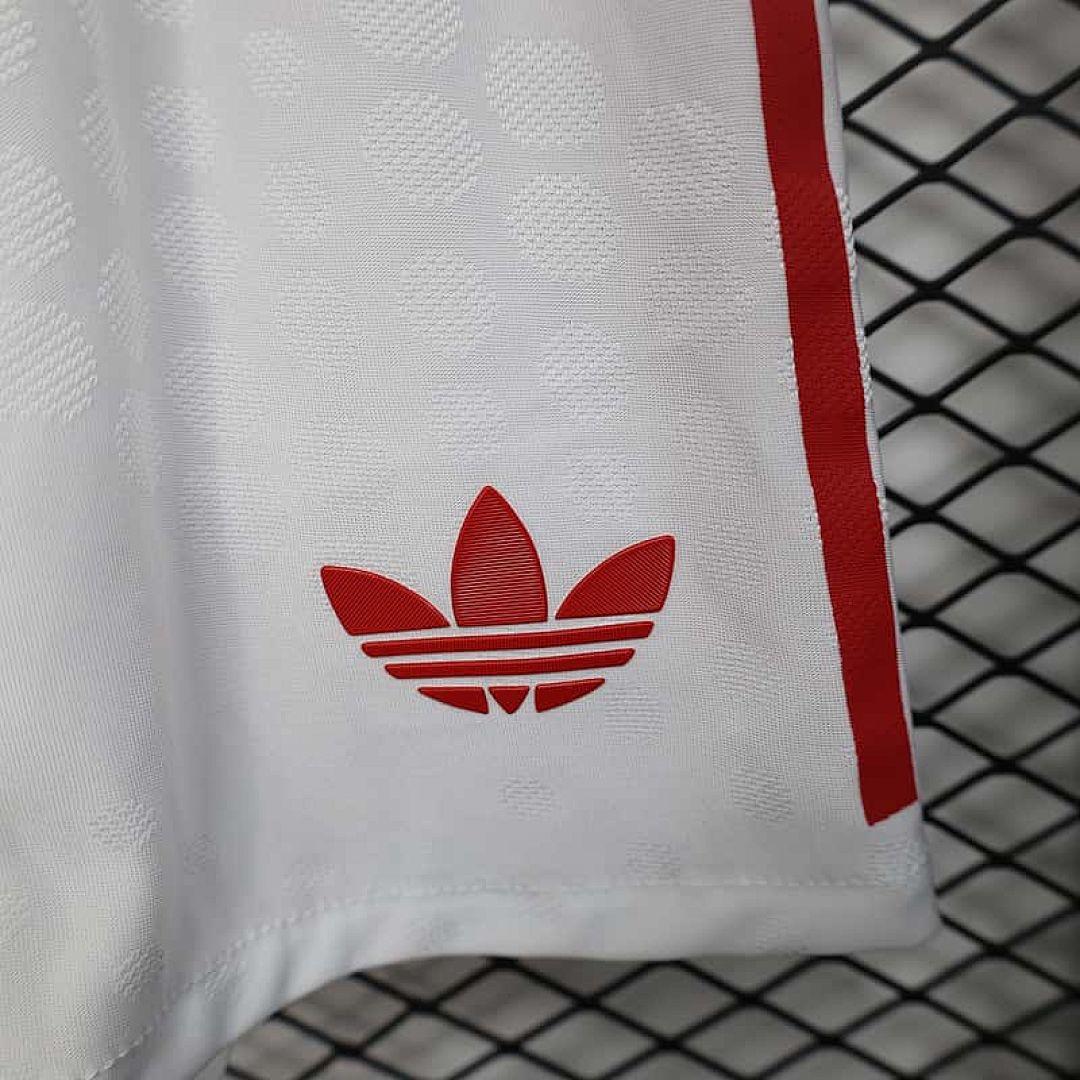 25-26 Player Ajax 125th White Shorts S-3XL Cheap Football Jersey Wholesale Yupoo 7