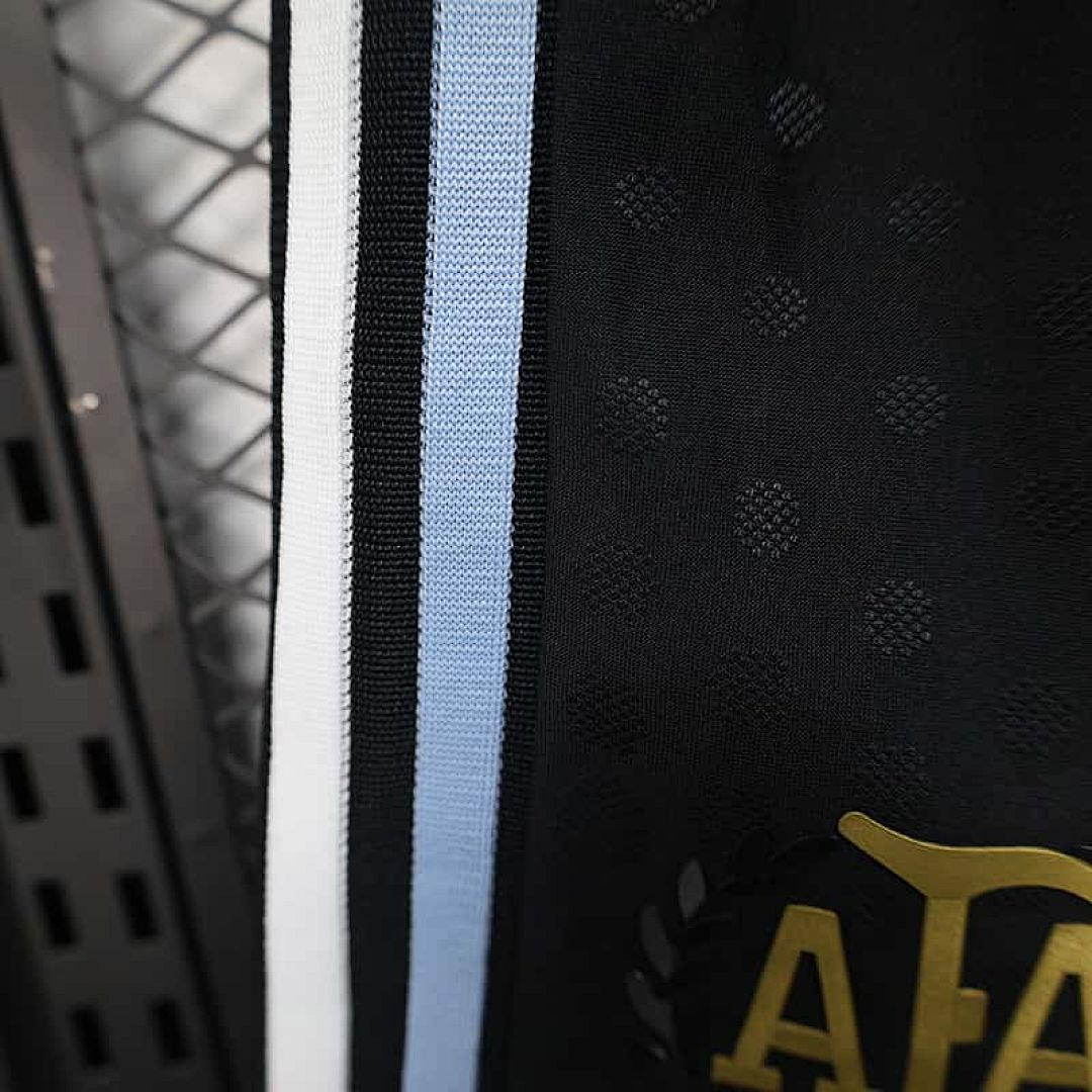 25-26 Player Argentina Black Shorts S-3XL Cheap Football Jersey Wholesale Yupoo 5