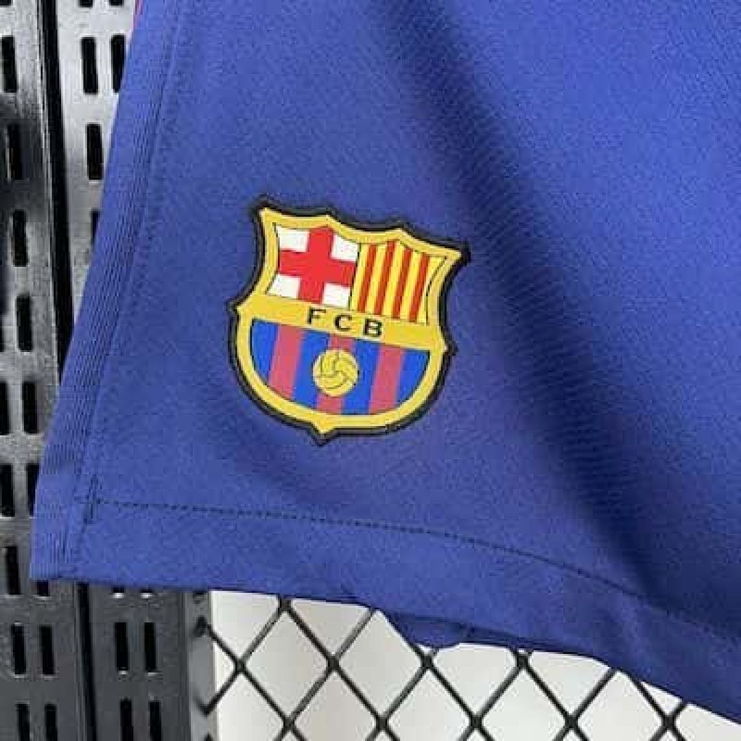 25-26 Barcelona Home Shorts Cheap Football Jersey Wholesale Yupoo 4