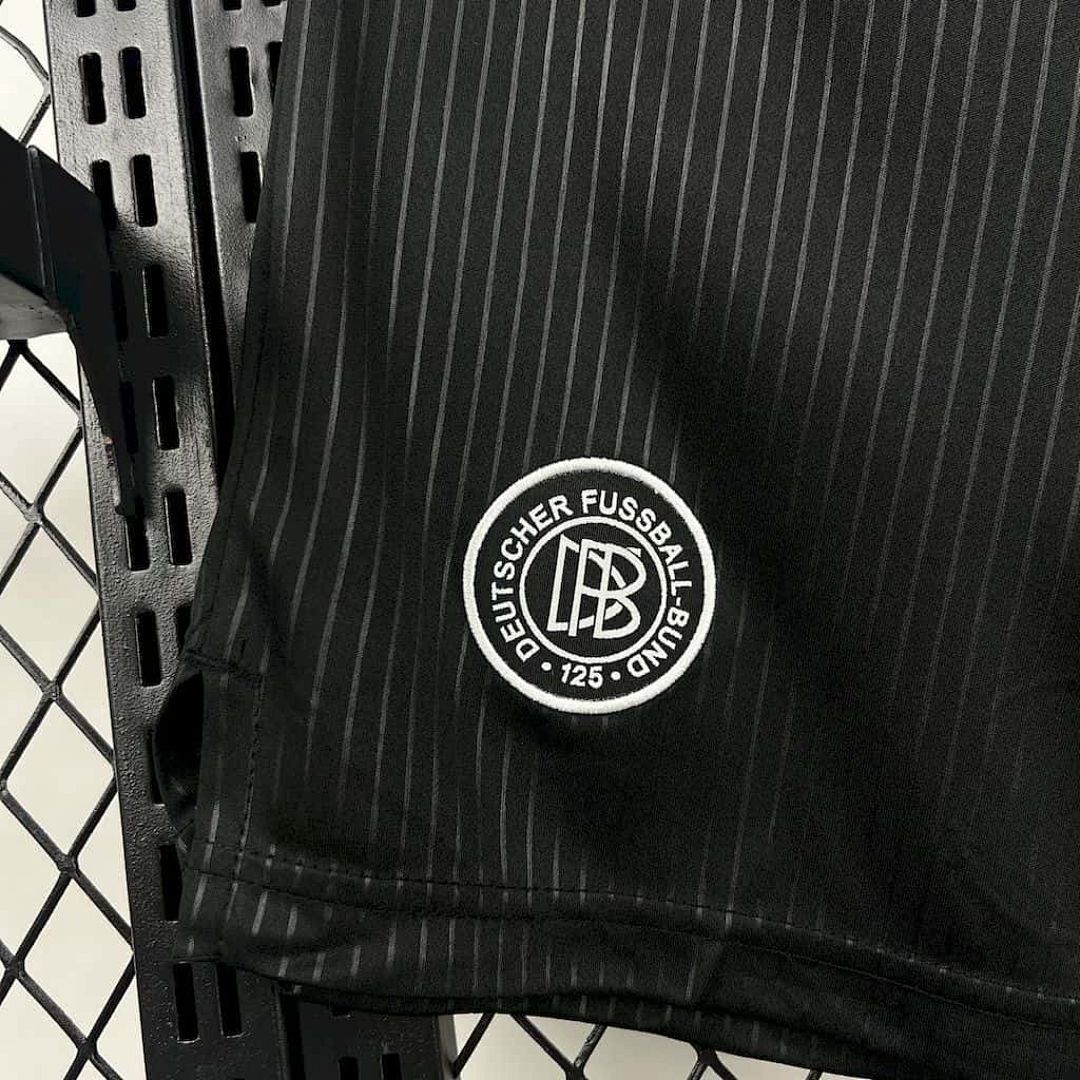 25-26 Germany 125th Anniversary Black Shorts Cheap Football Jersey Wholesale Yupoo 2