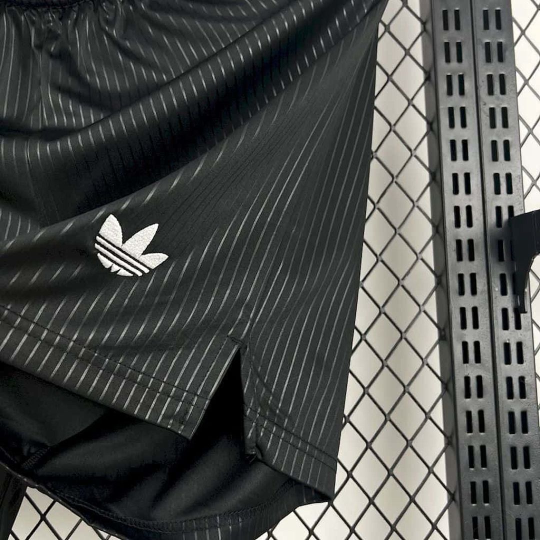 25-26 Germany 125th Anniversary Black Shorts Cheap Football Jersey Wholesale Yupoo 4