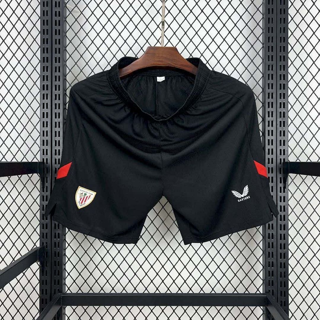 25-26 Athletic Bilbao Home Shorts Cheap Football Jersey Wholesale Yupoo
