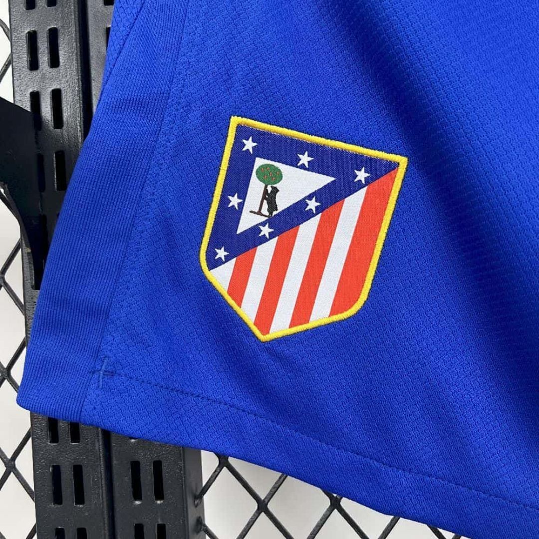 25-26 Atletico Madrid Home Shorts Cheap Football Jersey Wholesale Yupoo 3