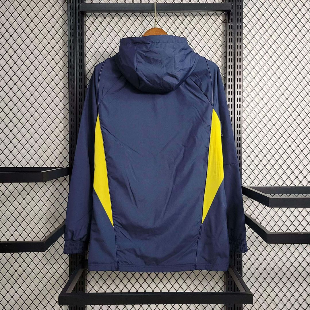 23-24 Real Madrid Navy Windbreaker Jackets (1) 2