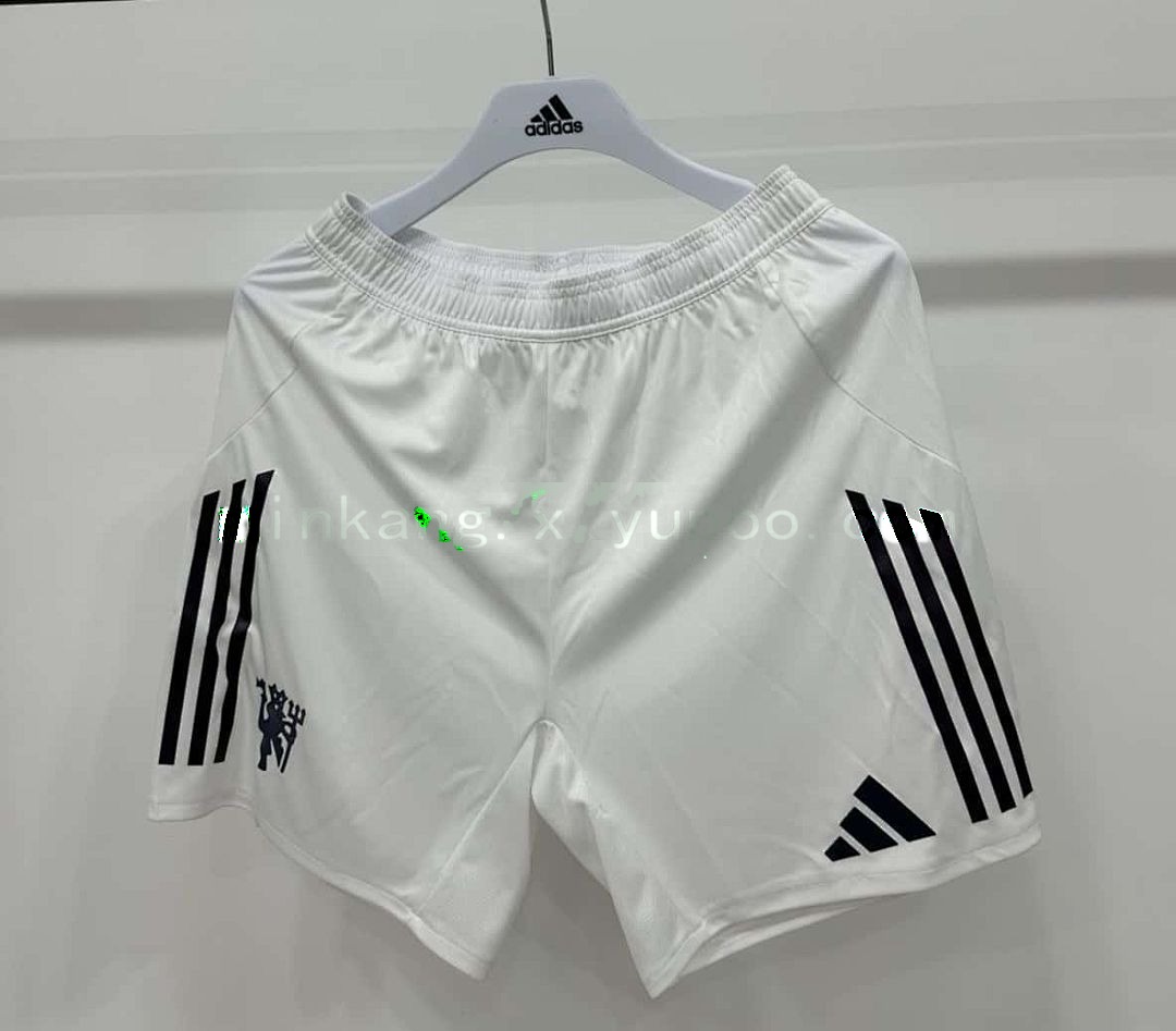 25-26 Player Manchester United Away Shorts S-2XL Soccer Jersey