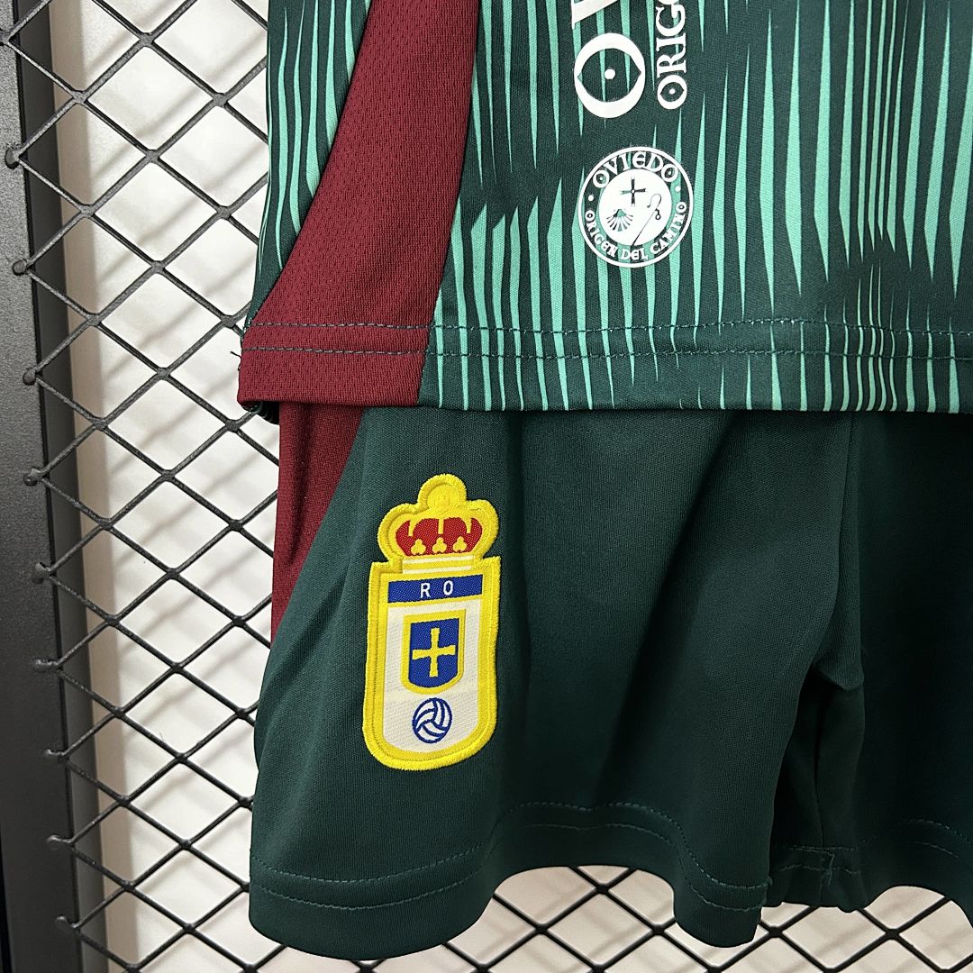 24_25 Kids Real Oviedo Third Jersey Size 16-28 6