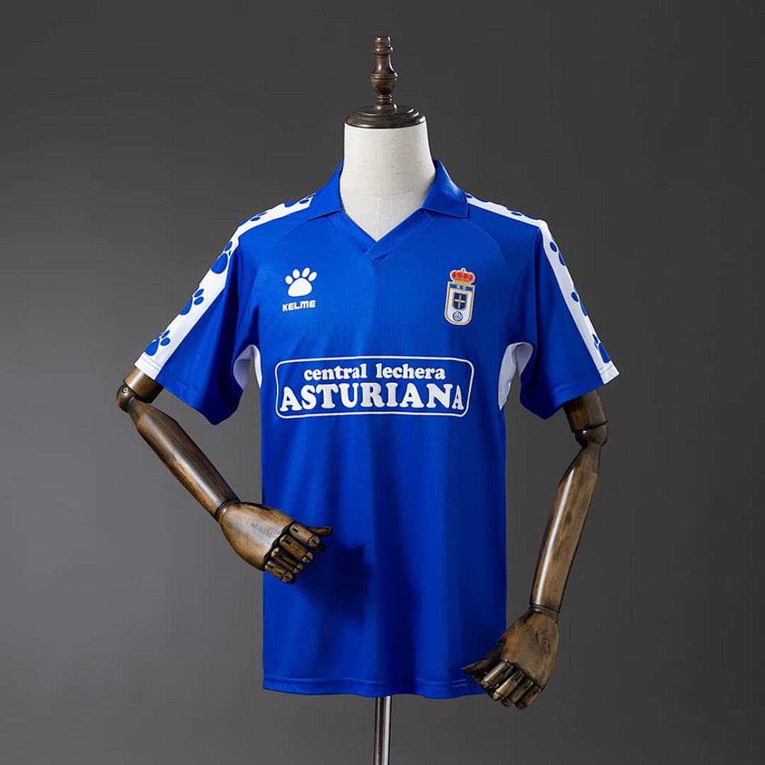 Retro Real Oviedo 90_91 Home S-XXL
