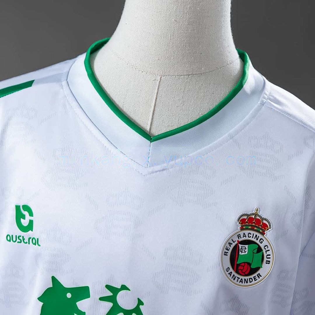 Racing Santander 25_26 Home Kids Kit Jersey Size 16-28 9