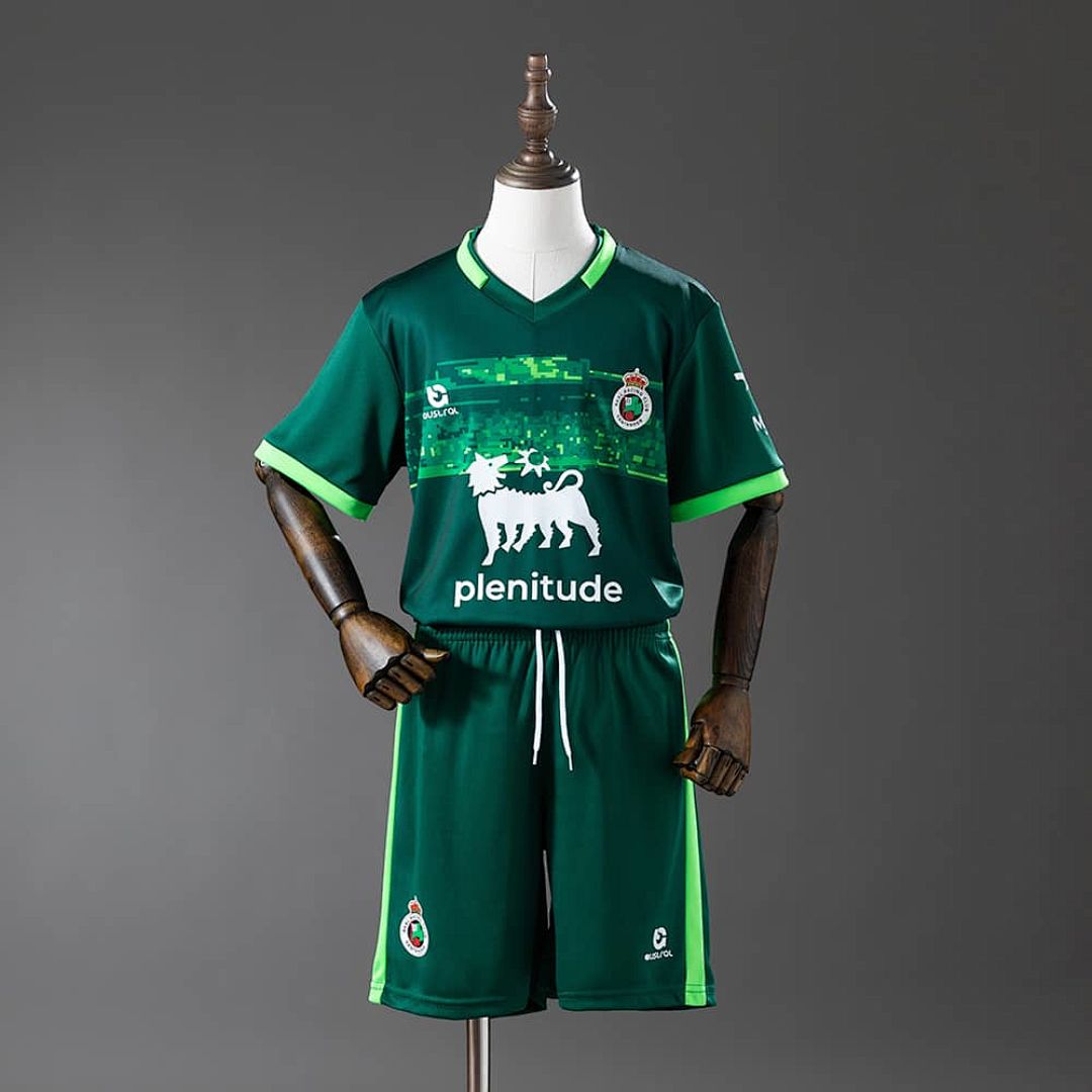 Racing de Santander 25_26 Away Kids Kit Jersey SIZE 16-28