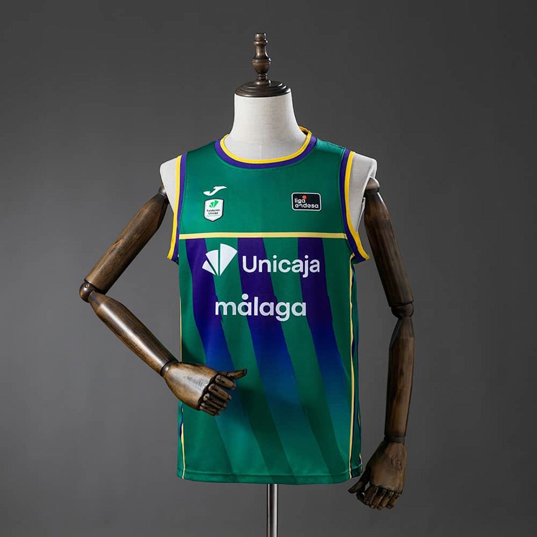 Malaga 25_26 Unicaja Baloncesto Home Jersey S-XXL