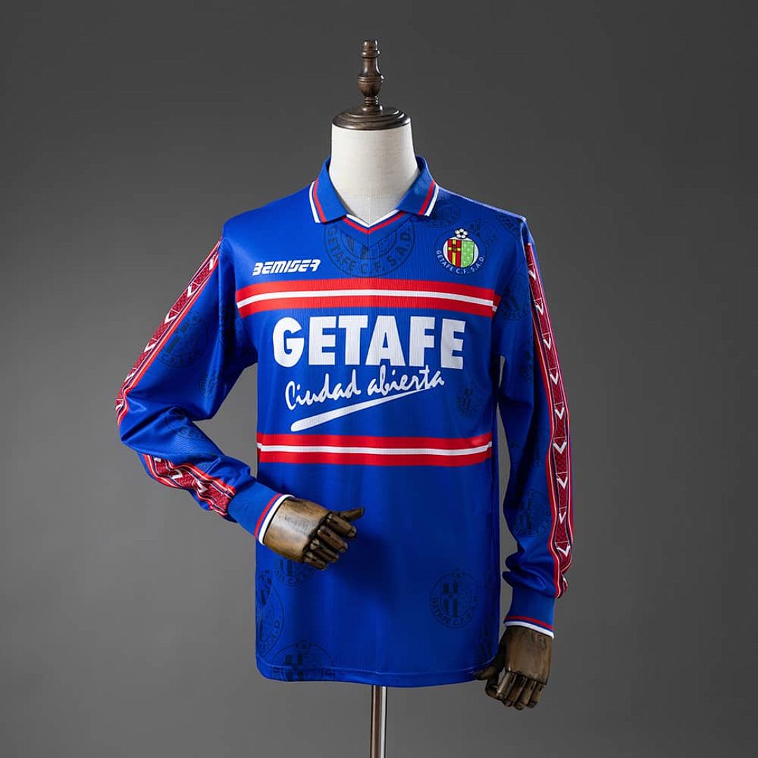 Getafe 98_99 Home Long-Sleeve Retro Jersey S-XXL