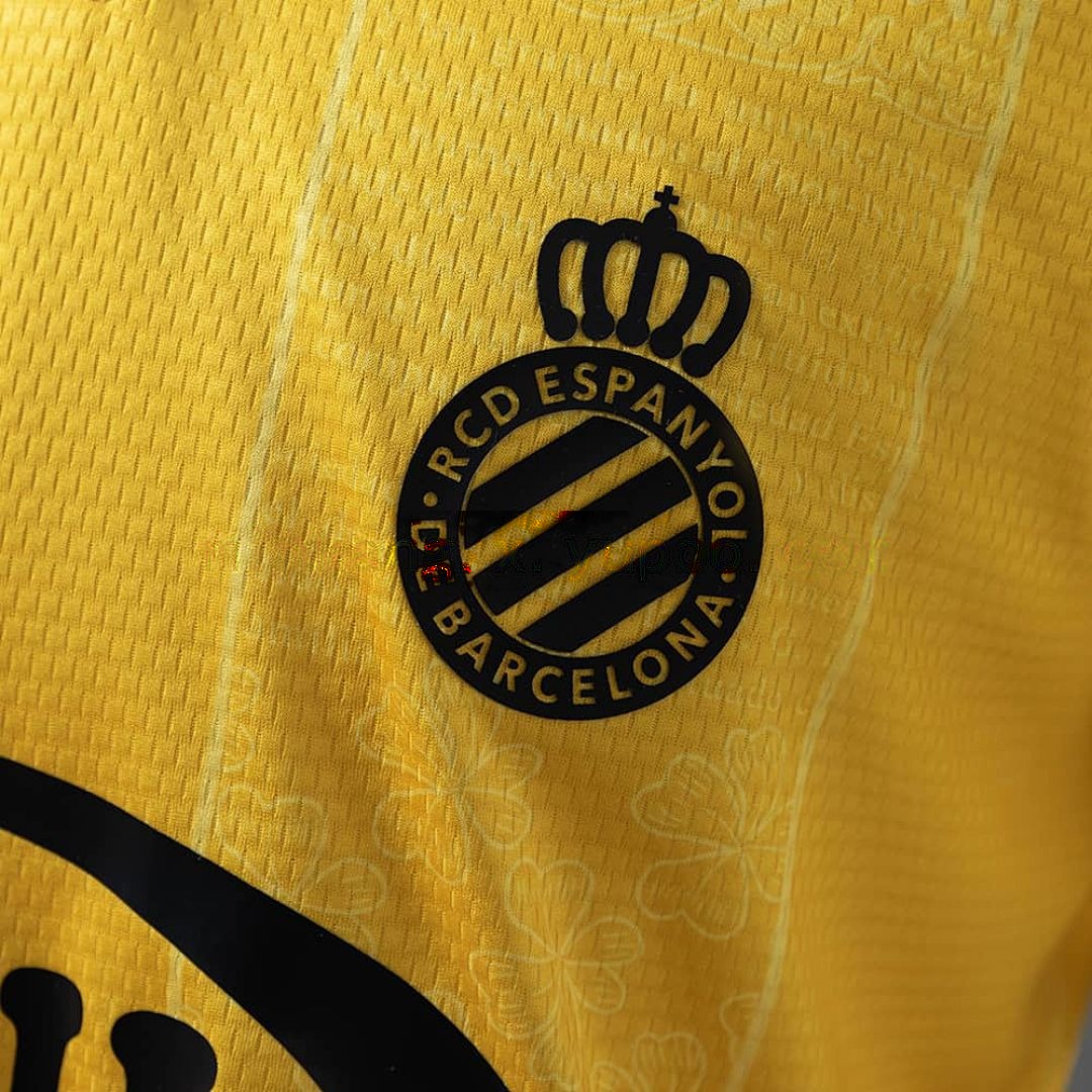 Espanyol 125th Anniversary Yellow Jersey Sizes S-4XL 5
