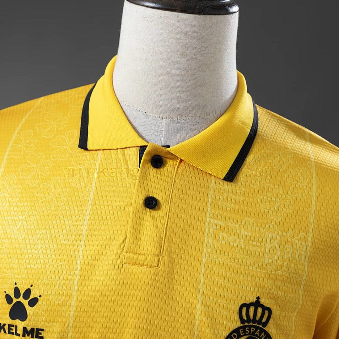 Espanyol 125th Anniversary Yellow Jersey Sizes S-4XL 7