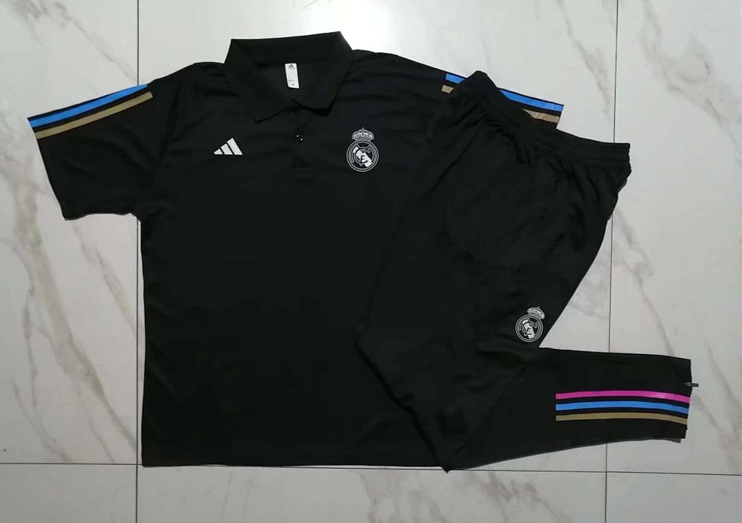 23-24 Real Madrid Polo(Shirt+Pants) 3