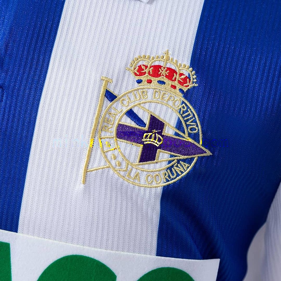 Deportivo La Coruna 99_00 Home Long Sleeve Retro Jersey S-XXL 4