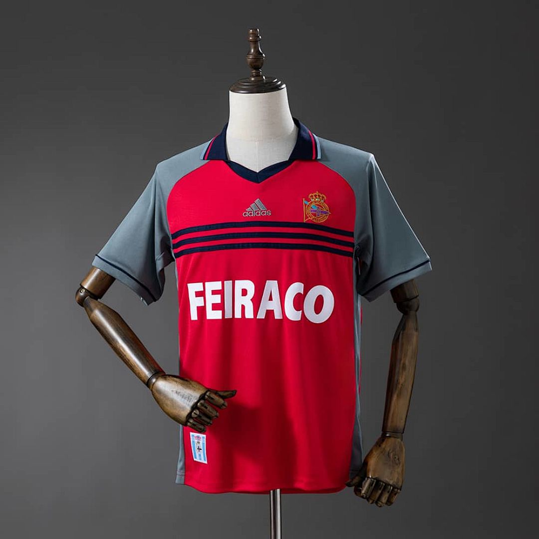 Deportivo La Coruna 98_99 Away Retro Jersey S-XXL