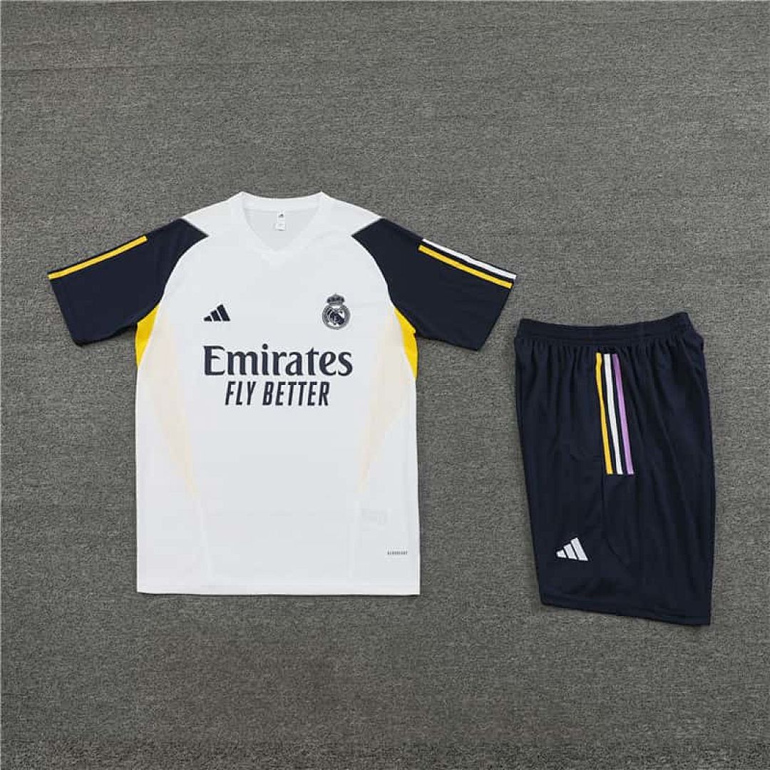 23-24 Real Madrid Training White Kit 2