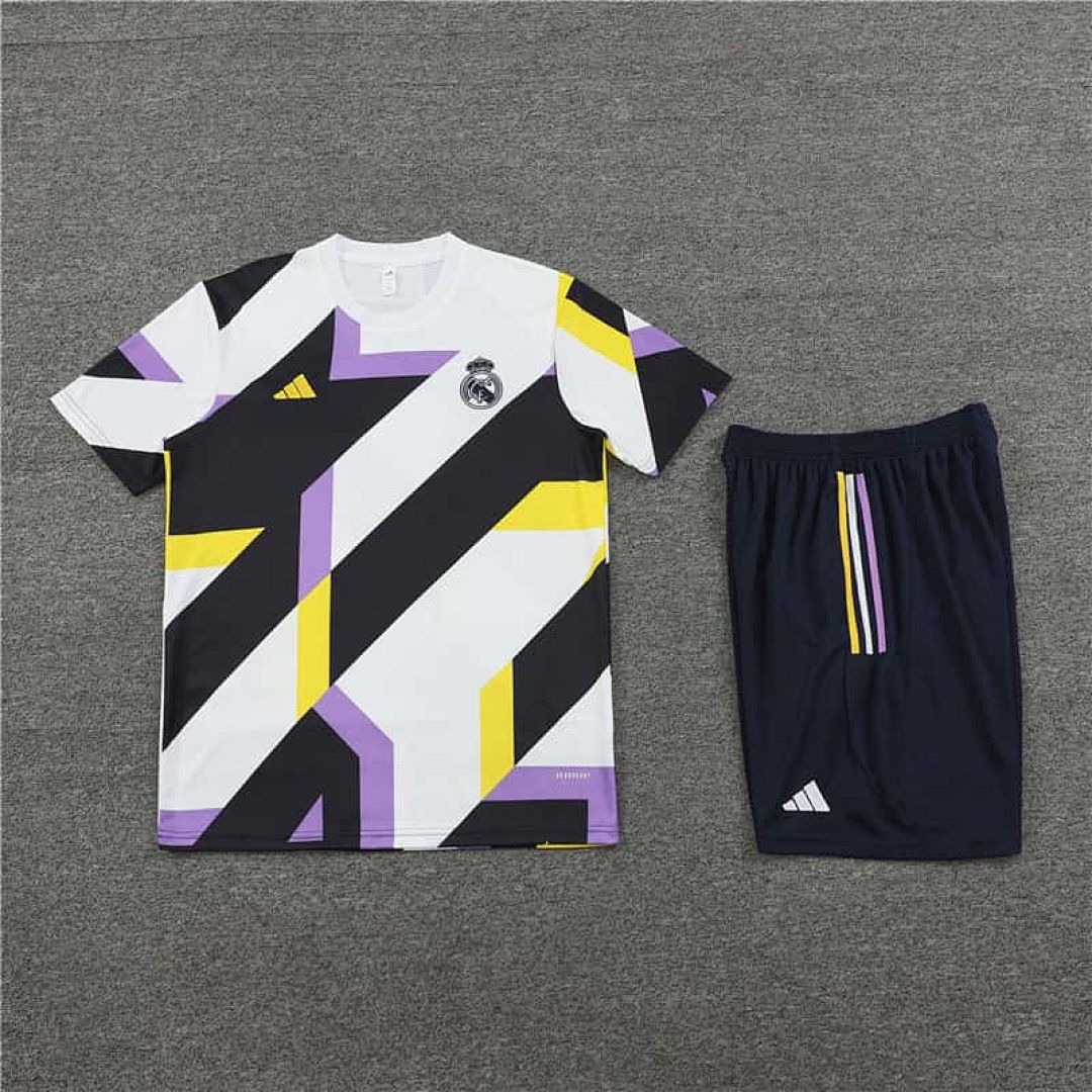 23-24 Real Madrid Traning White&amp;amp;Black Kit 2