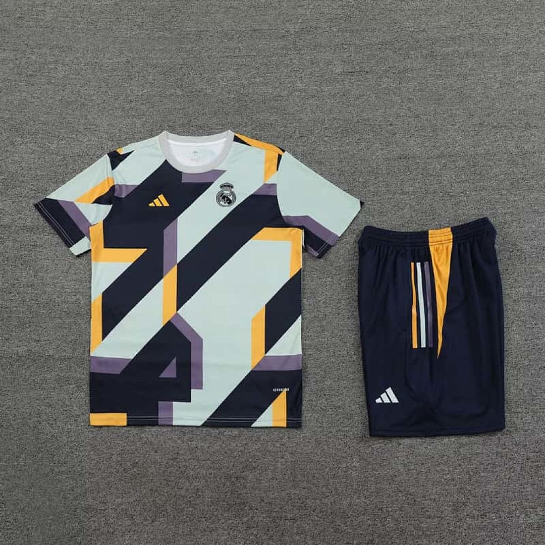 23-24 Real Madrid Traning Grey Kit (2) 2