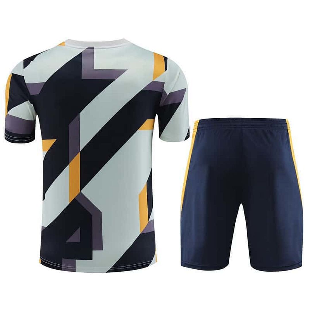 23-24 Real Madrid Traning Grey Kit (2) 3