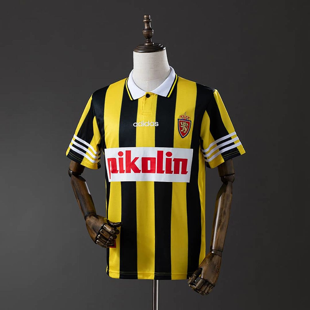 Zaragoza 95_96 Second Away Retro Jersey S-XXL