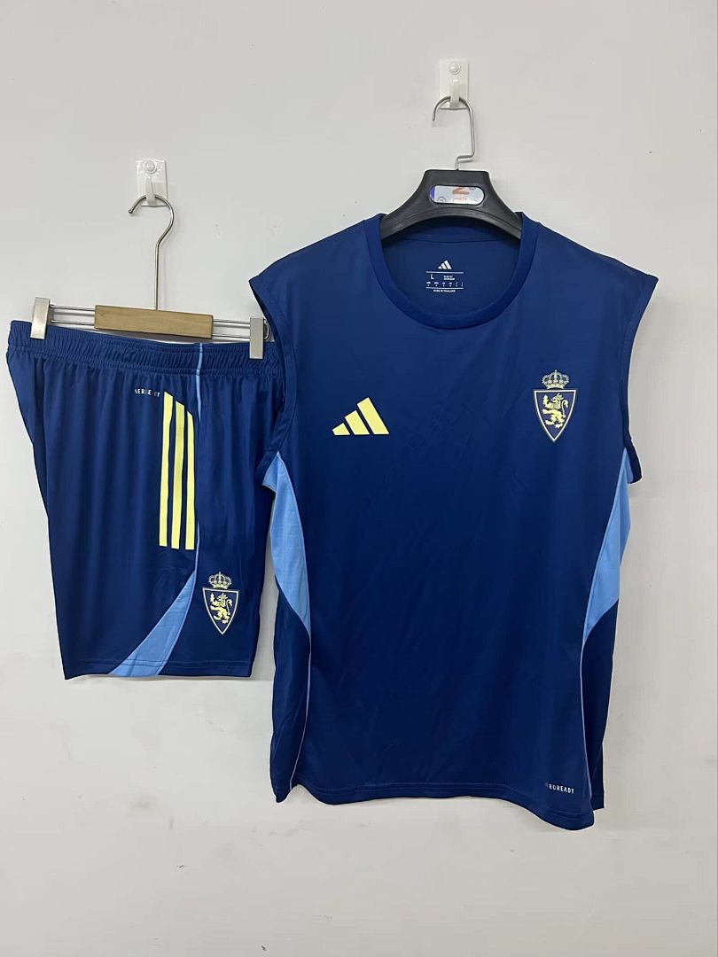 25_26 Zaragoza training suit royal blue S-3XL