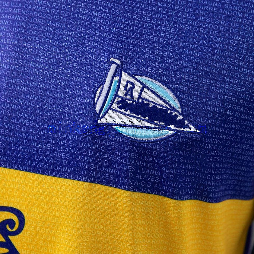 Deportivo Alavés 00_01 Home (UEFA Champions League Final Edition) Retro Jersey S-XXL 3