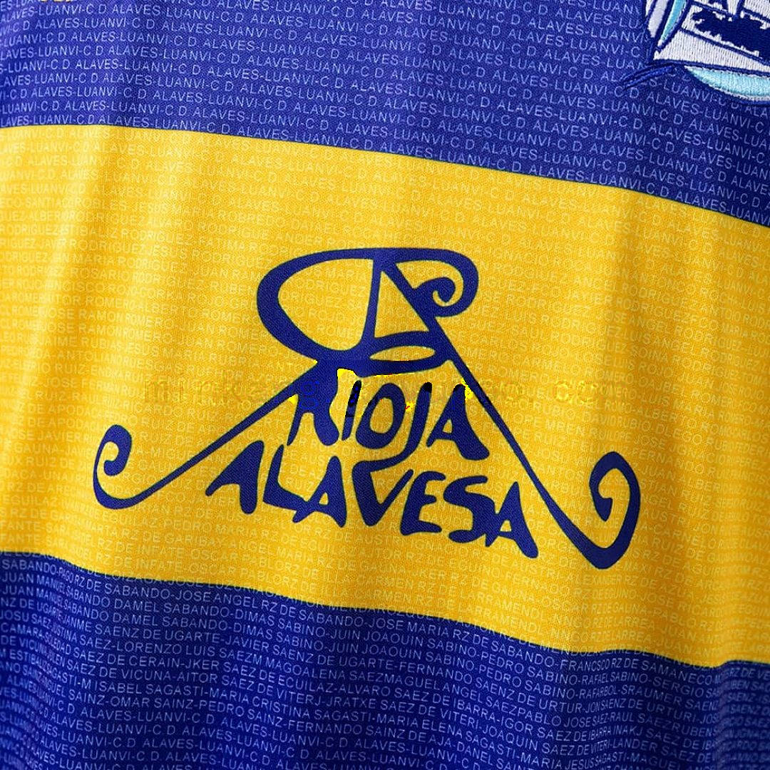 Deportivo Alavés 00_01 Home (UEFA Champions League Final Edition) Retro Jersey S-XXL 6