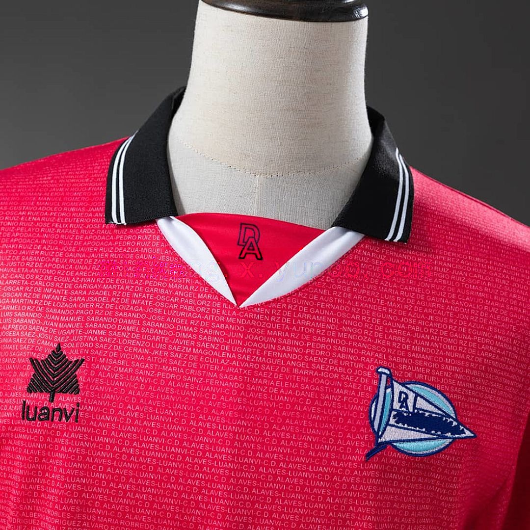Deportivo Alavés 00_01 UEFA Cup Away Retro Jersey S-XXL 7