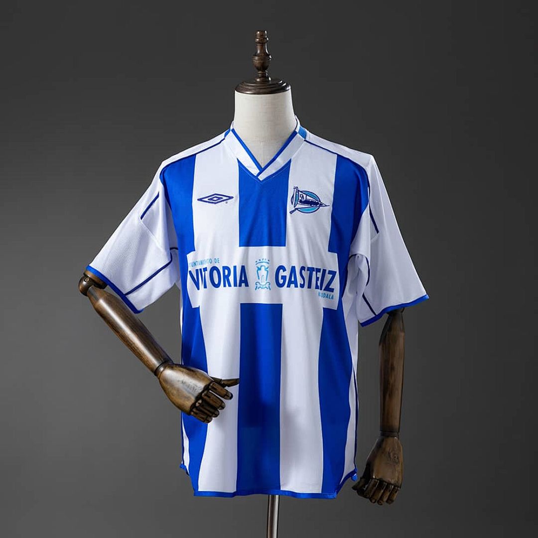 Deportivo Alavés 03_04 Home Retro Jersey S-XXL