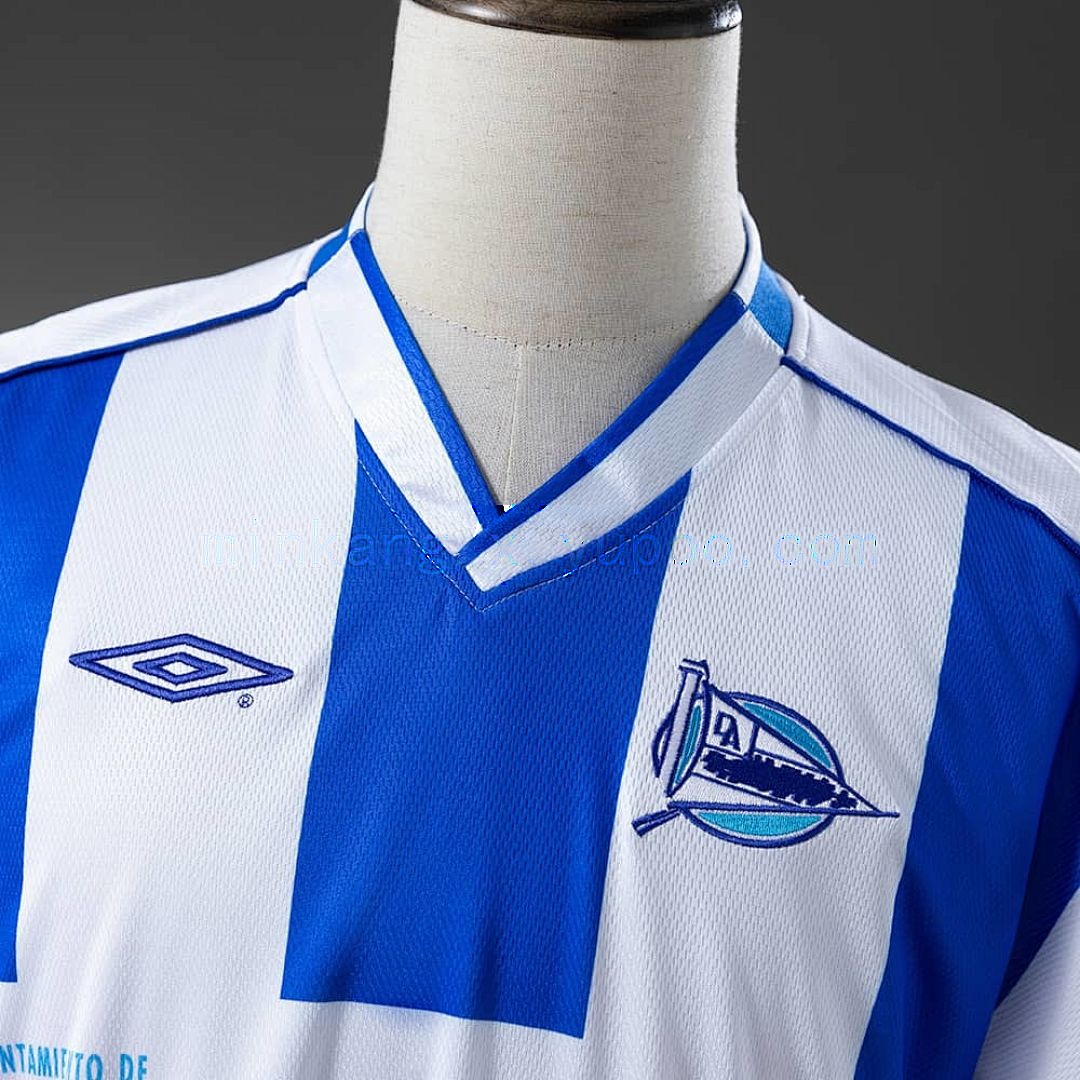 Deportivo Alavés 03_04 Home Retro Jersey S-XXL 8