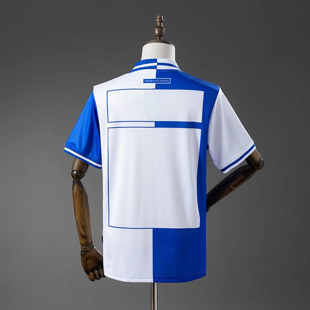 Deportivo Alavés 99_00 Home Retro Jersey S-XXL 2