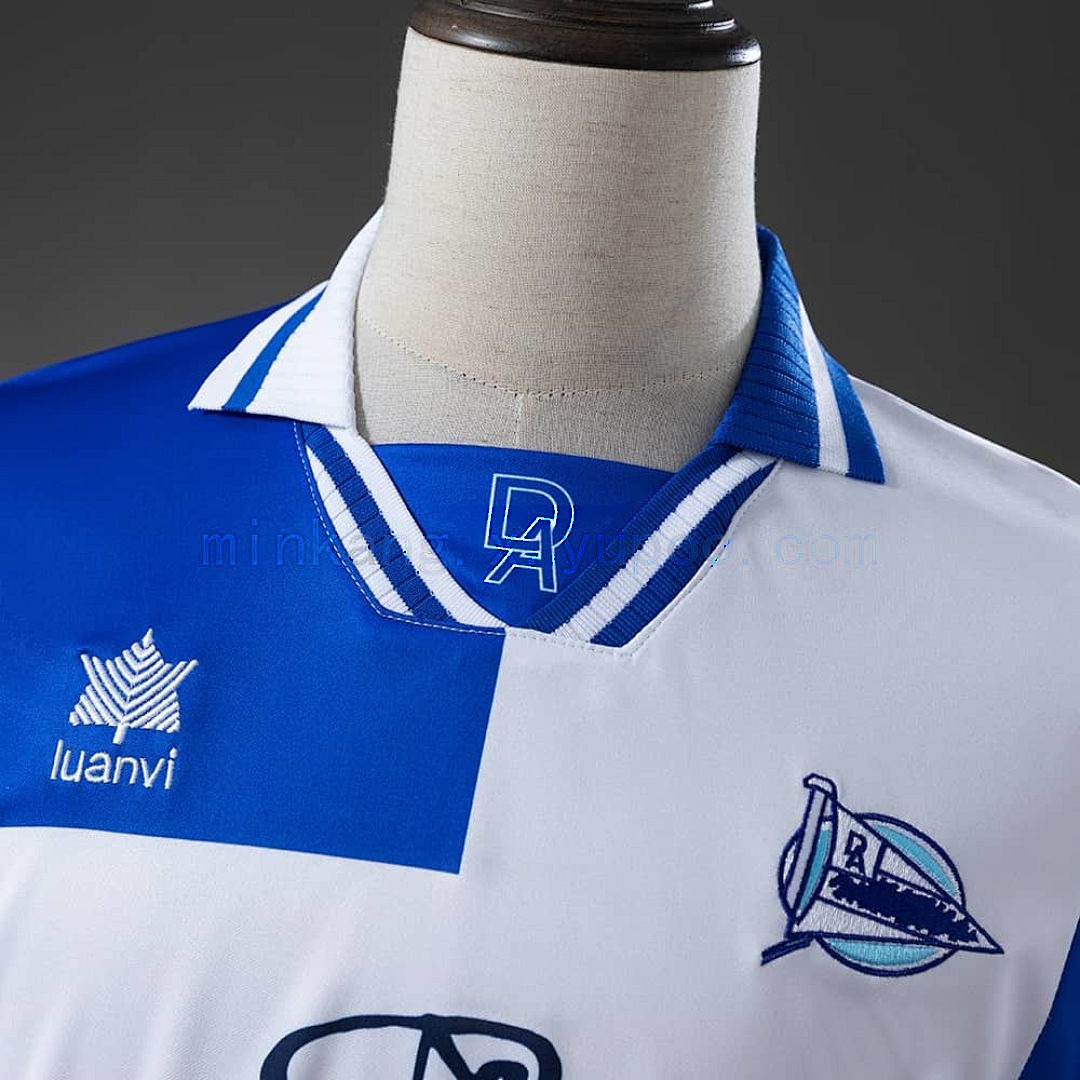 Deportivo Alavés 00_01 Home Retro Jersey S-XXL 8