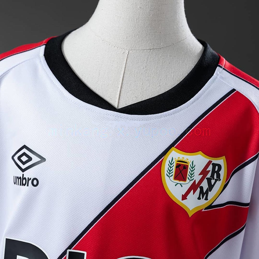Rayo Vallecano 25_26 Home Kids Size_ 16-28 8
