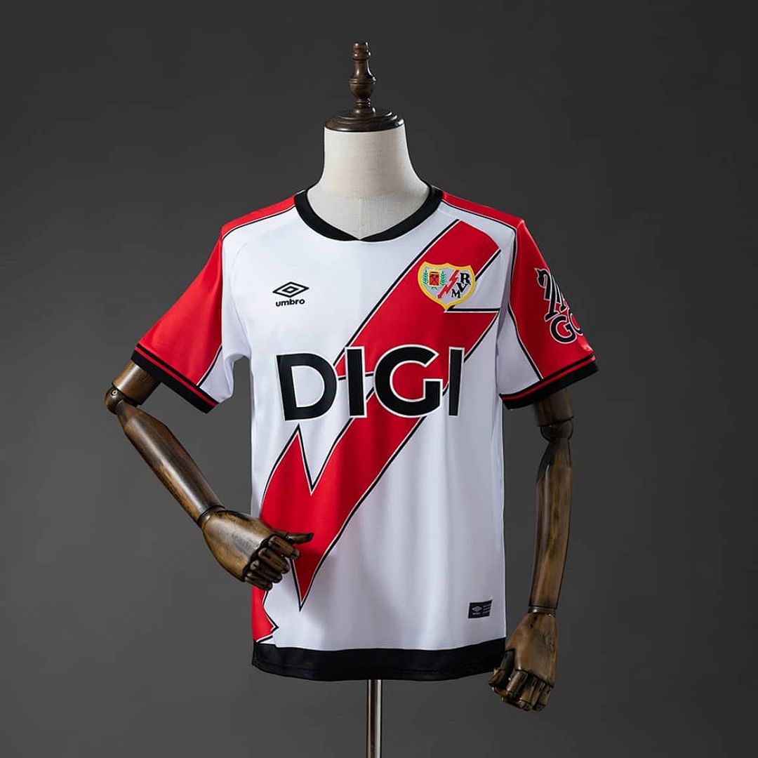 Rayo Vallecano 25_26 Home Jersey S-4XL
