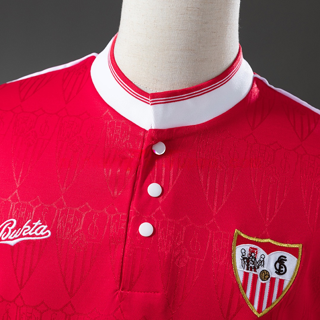 Sevilla 91_92 Home Retro Jersey S-XXL 5