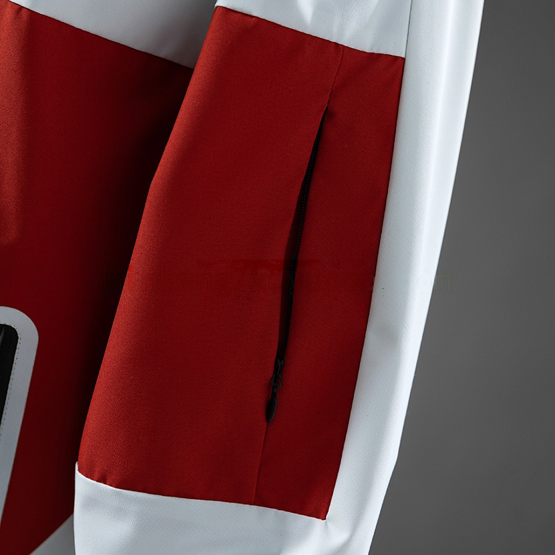 Seville Windbreaker - Red &amp; White S-XXL 4