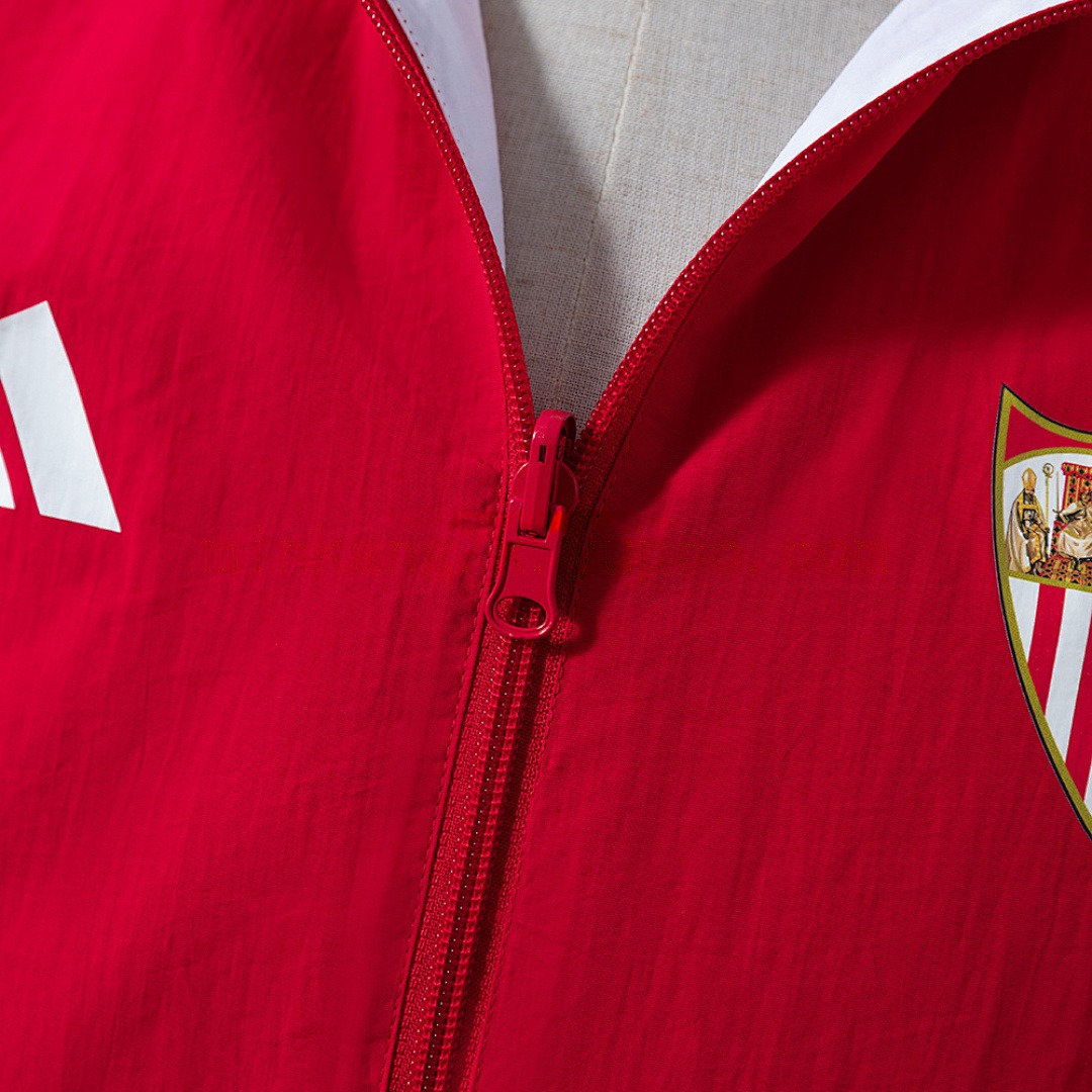 Sevilla Reversible Jacket Windbreaker - Red &amp; White S-XXL 7