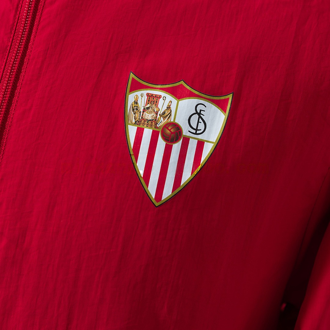 Sevilla Reversible Jacket Windbreaker - Red &amp; White S-XXL 9