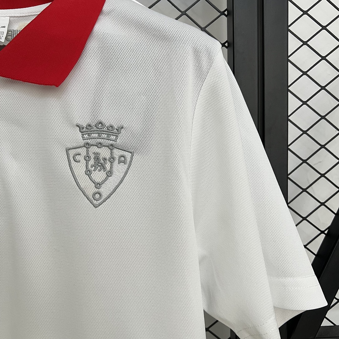 25_26 Polo Osasuna White S-XXL 2
