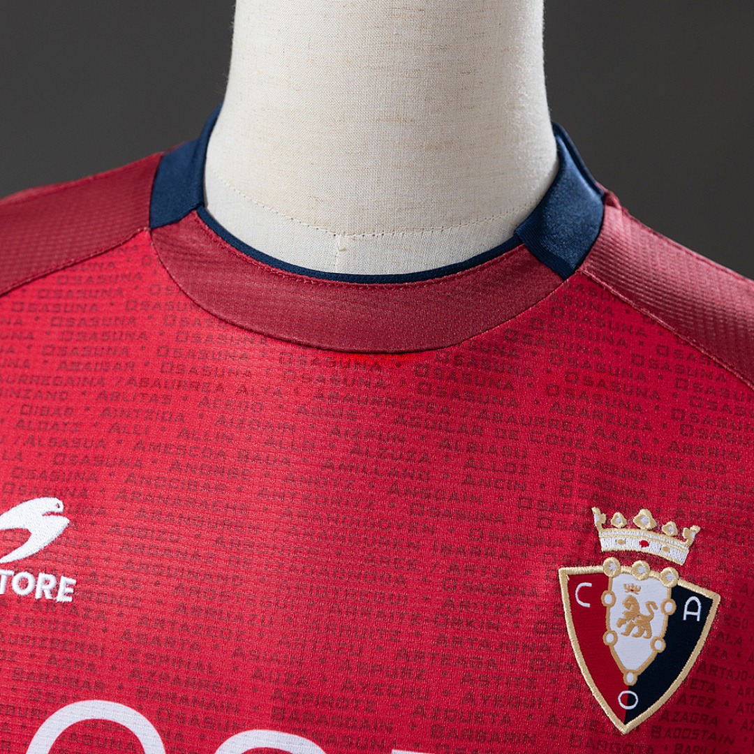 Retro Osasuna 2005 Red Home S-XXL 7