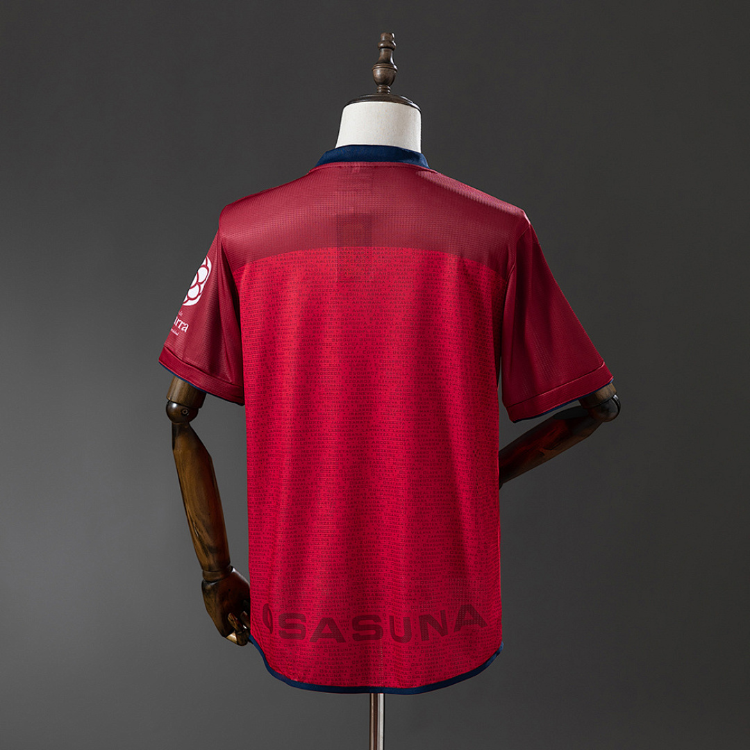 Retro Osasuna 2005 Red Home S-XXL 8