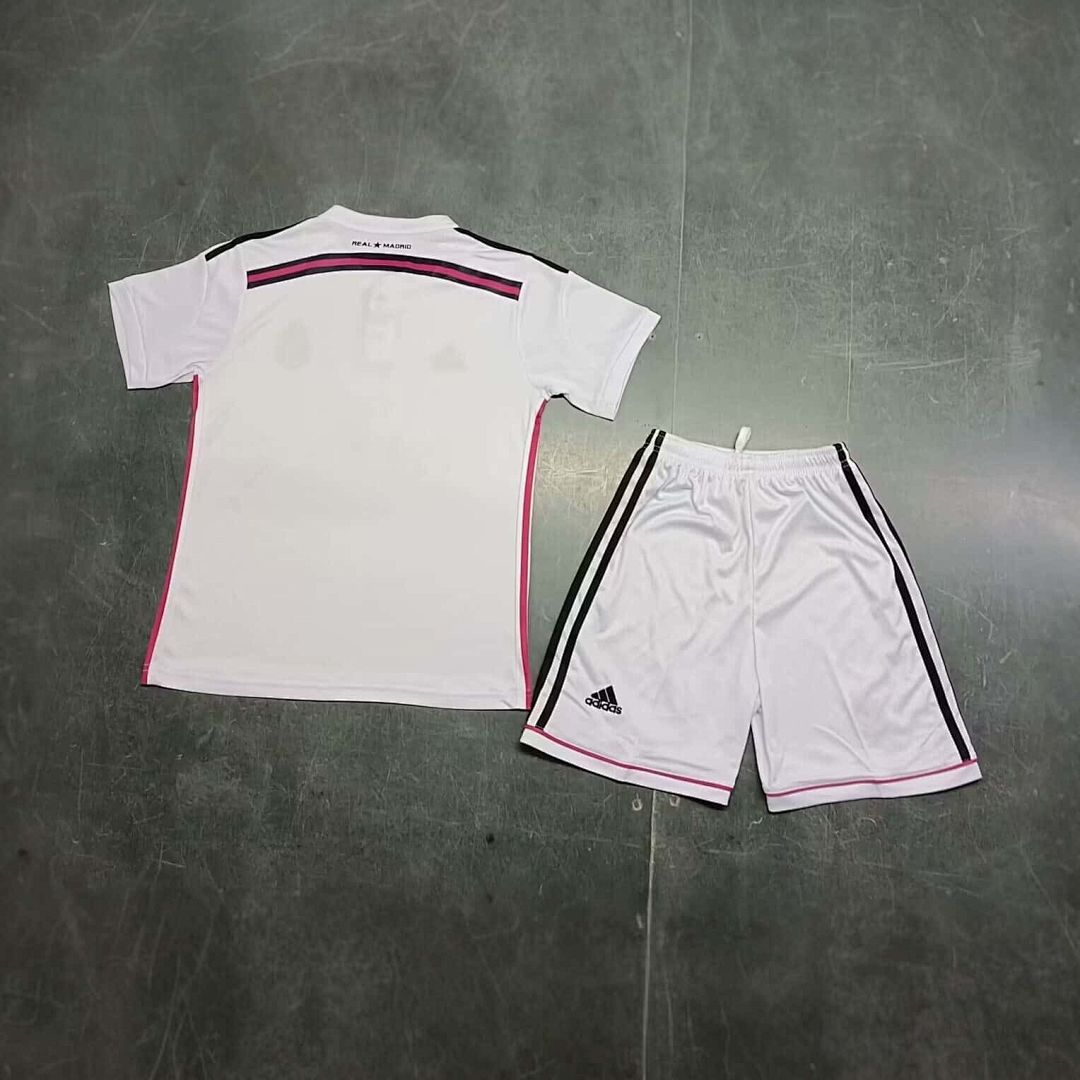 14-15 Real Madrid Kids Retro Home Kit 13