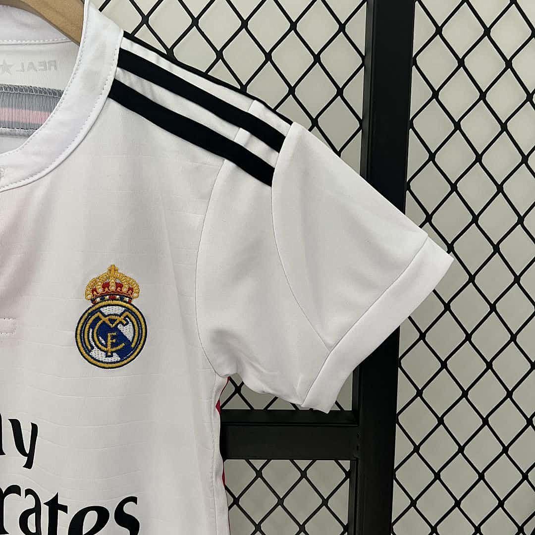 14-15 Real Madrid Kids Retro Home Kit 8