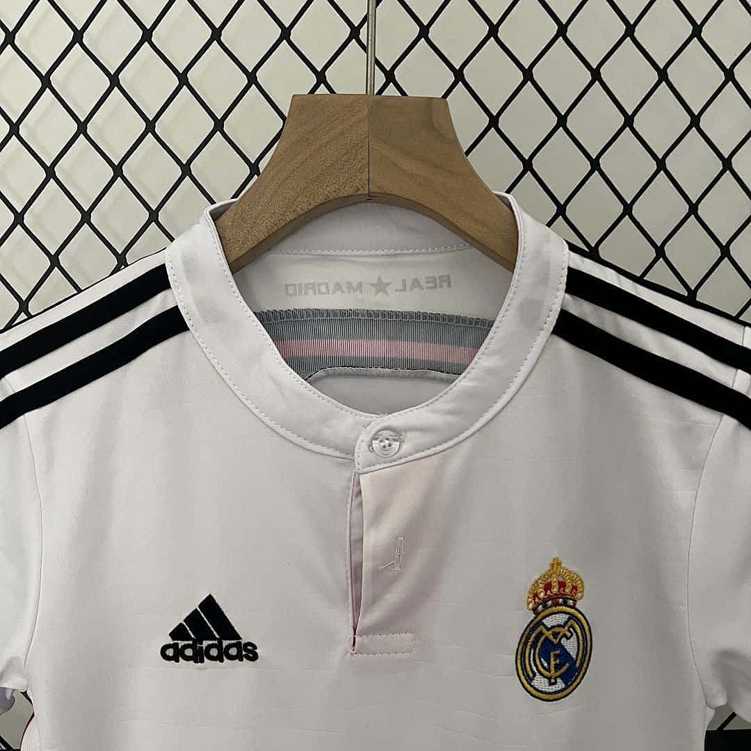 14-15 Real Madrid Kids Retro Home Kit 9