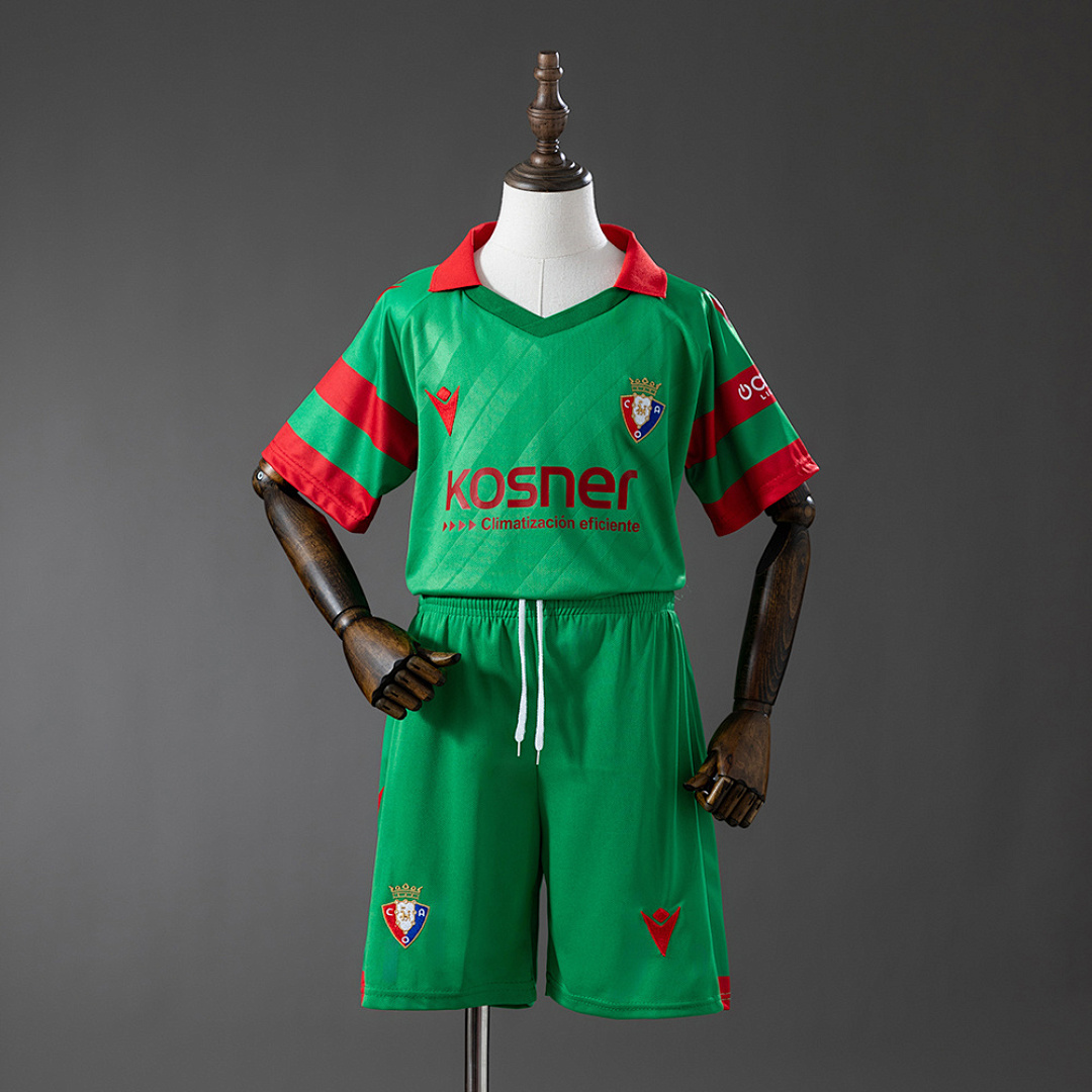 Osasuna 25_26 Away Kids Kit Jersey SIZE 16-28