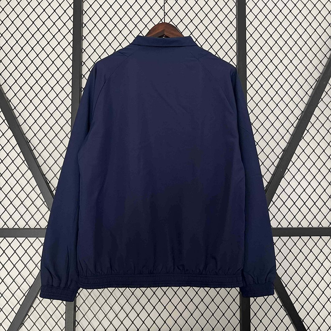23-24 Barcelona Reversible Windbreaker purple&amp;Navy Special Edition Style Double-Sides Jacket 2