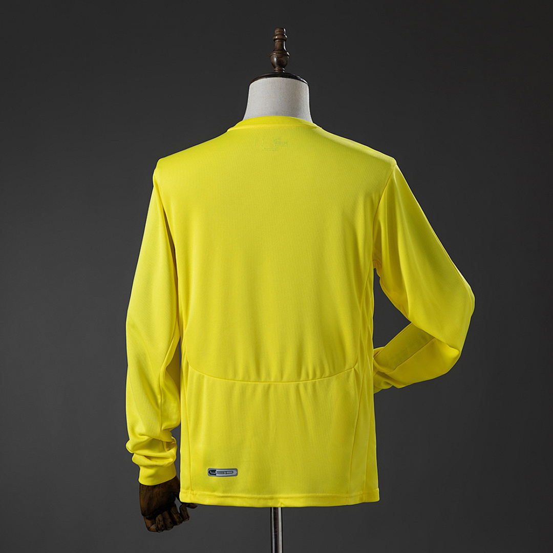 Villarreal 08_09 Home Long-Sleeve Retro Jersey S-XXL 2