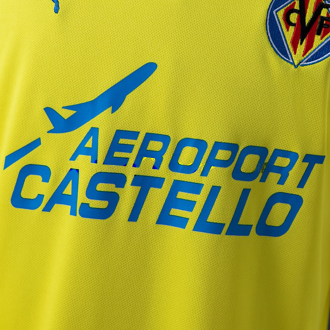 Villarreal 08_09 Home Long-Sleeve Retro Jersey S-XXL 7